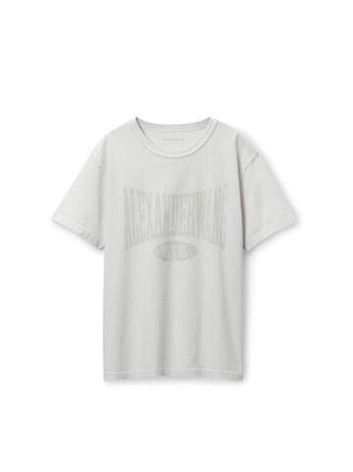 T-shirt con logo ALEXANDER WANG | 4CC2251540132